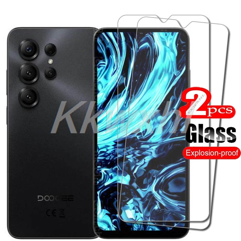 1/2PCS FOR Doogee Note 56X Pro Tempered Glass Cover ON DoogeeNote56XPro Note56XPro Note56X Screen Protector Transparent Film