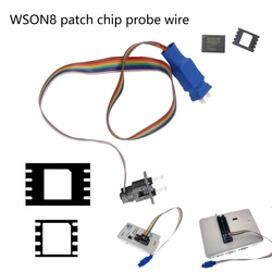 Upgraded Chip Probe Line DFN8 QFN8 WSON8 Read / Write Burning Probe 1.27 Test Probe Easy Operation Compact-size DropShipping