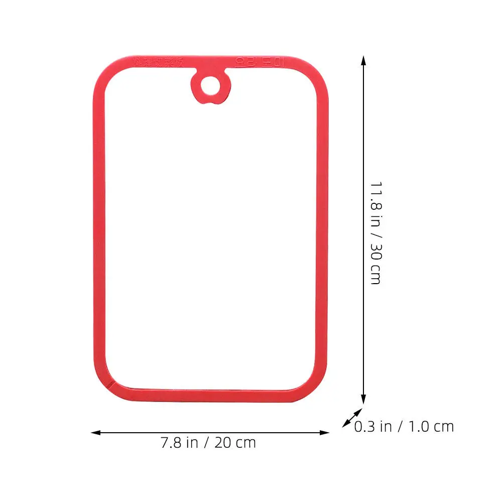 Tempered Glass Cutting Board Rectangular Stable Nonslip Kitchen Chopping Board Multifunctional Cooking Meat Fruit Cutting Mat