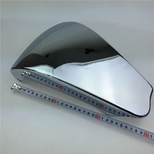 Imagen 2 del producto Para DD350E-6C DD300E-6 DD350E-6 motocicleta DD300E-6 DD350E-6C cubiertas laterales izquierda y derecha cromadas cubierta decorativa de plástico