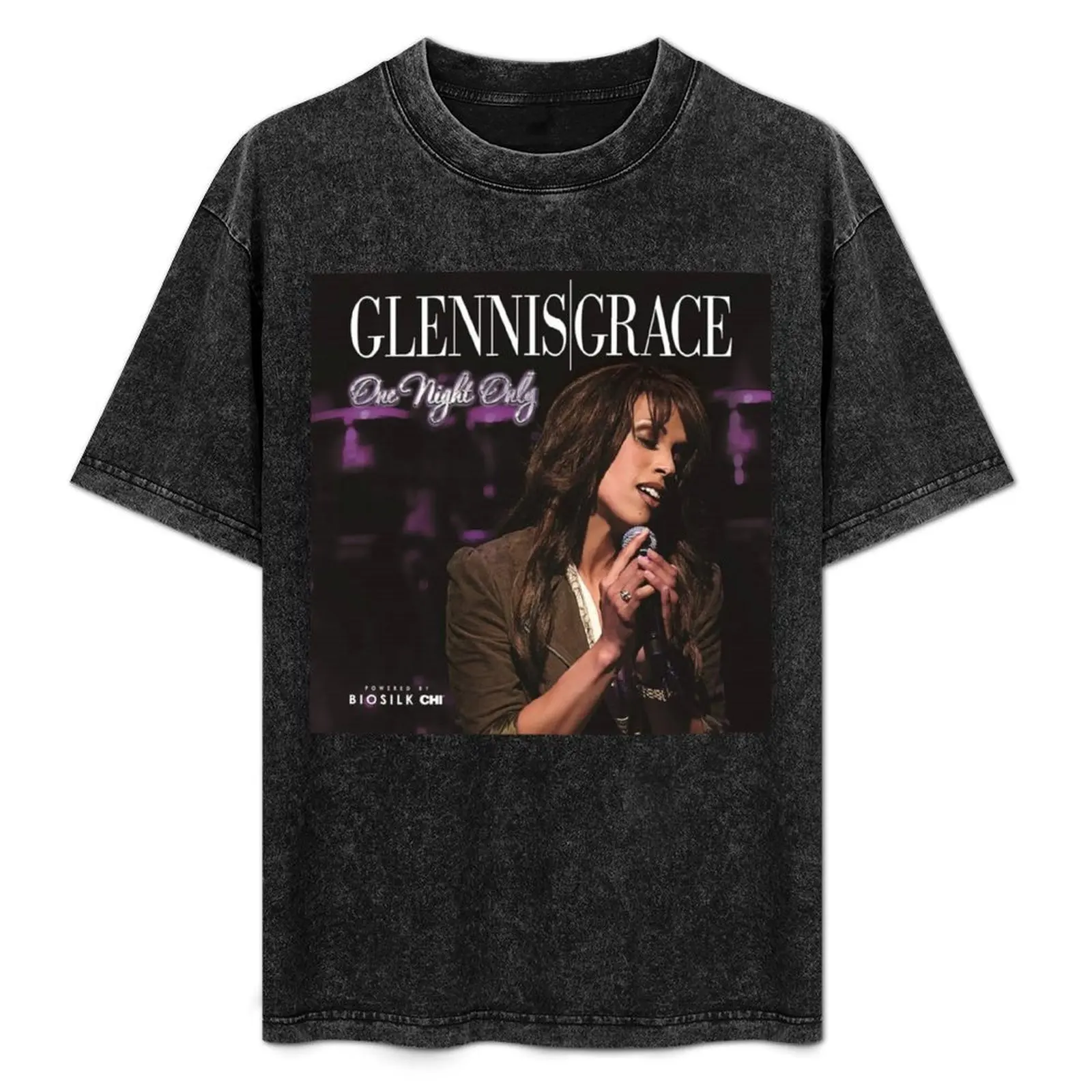 Glennis Grace - One Night Only album 2011 T-Shirt vintage t shirts custom shirt graphic t shirts Blouse fitted t shirts for men