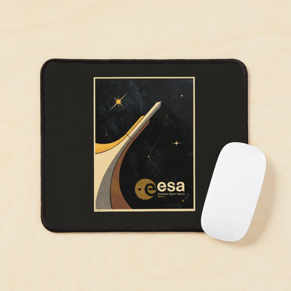 European Space Agency Esa Tribute  Mouse Pad Mat Printing Anime Mousepad Computer Carpet Gaming PC Keyboard Table Desk