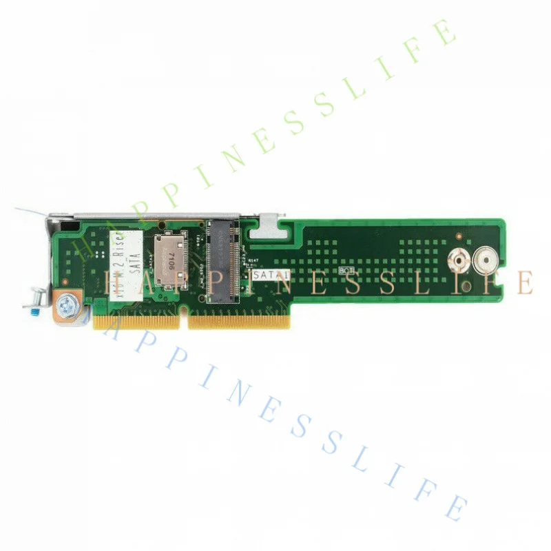 PL+    FOR  Dell PowerEdge C6420 Sled Node Server Dual SATA M.2 BOSS x16 Riser Adapter 0F9XF
