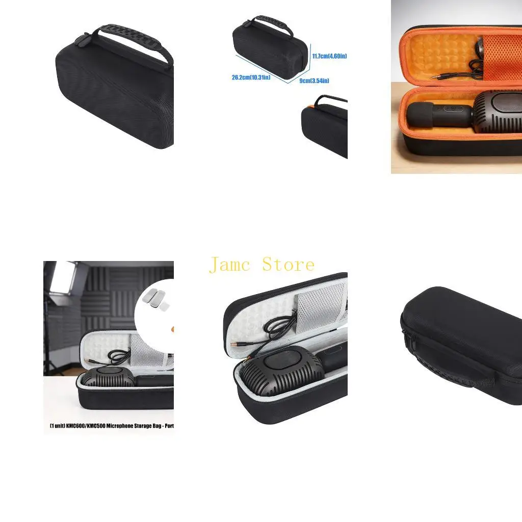 LX0B Portable Travel Carry Bag with Net Pocket Anti-Pressure Protections for KMC500
