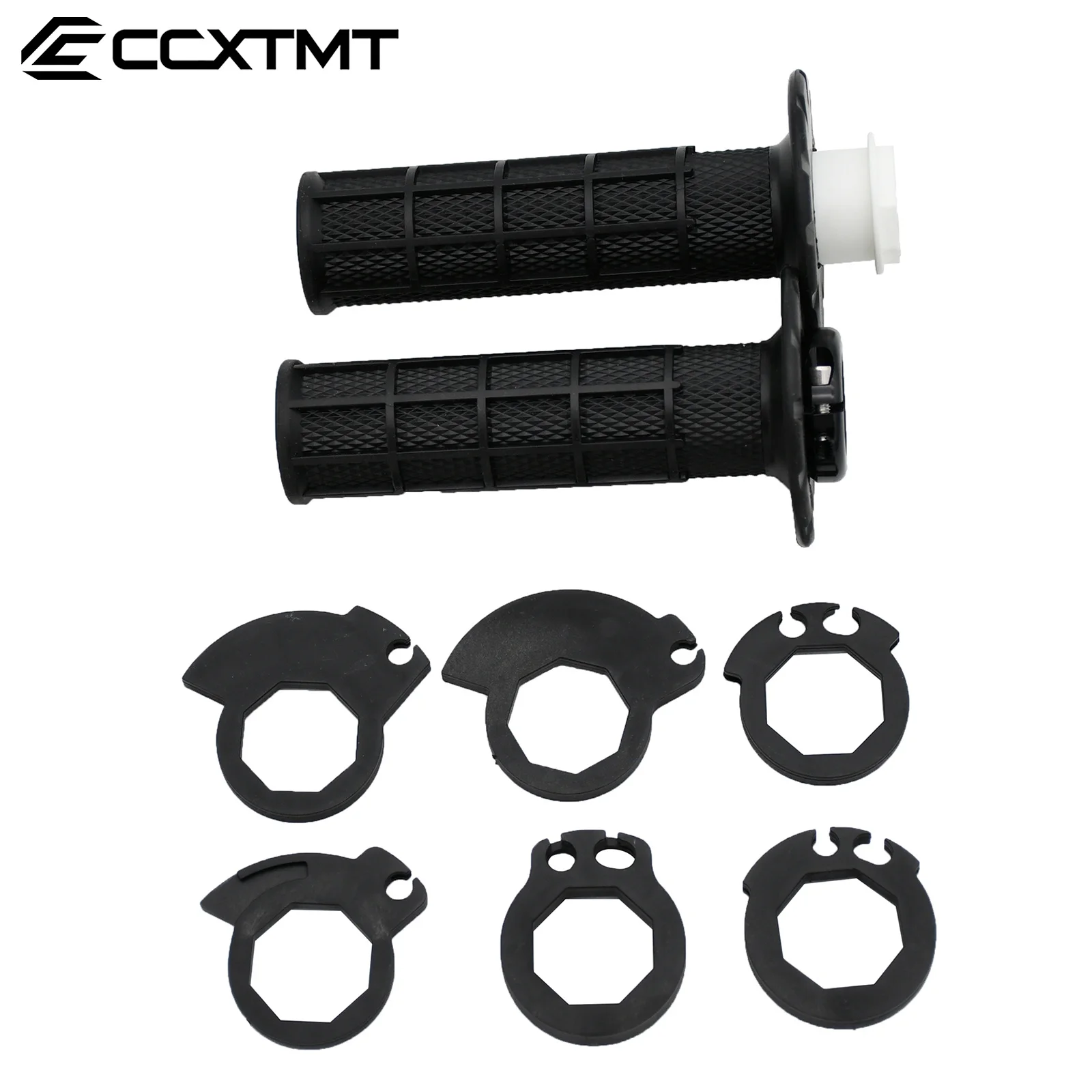 Motorcycle Universal Handle Grips Locking Mechanism Six Wheels Twist Handlebar For KTM EXC EXCF SX Honda Yamaha Kawasaki Suzuki