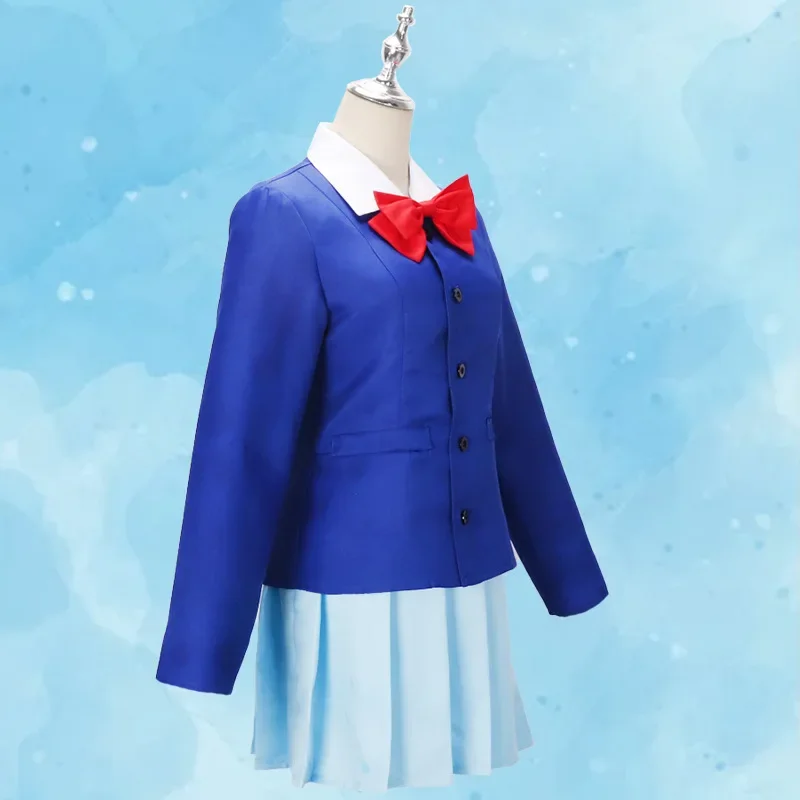 Slam Dunk Haruko Akagi Cosplay Costume Japanese Anime Schoolgirl Outfits Short Skirt Long Sleeve Coat Set Kawaii Girl JK Uniform