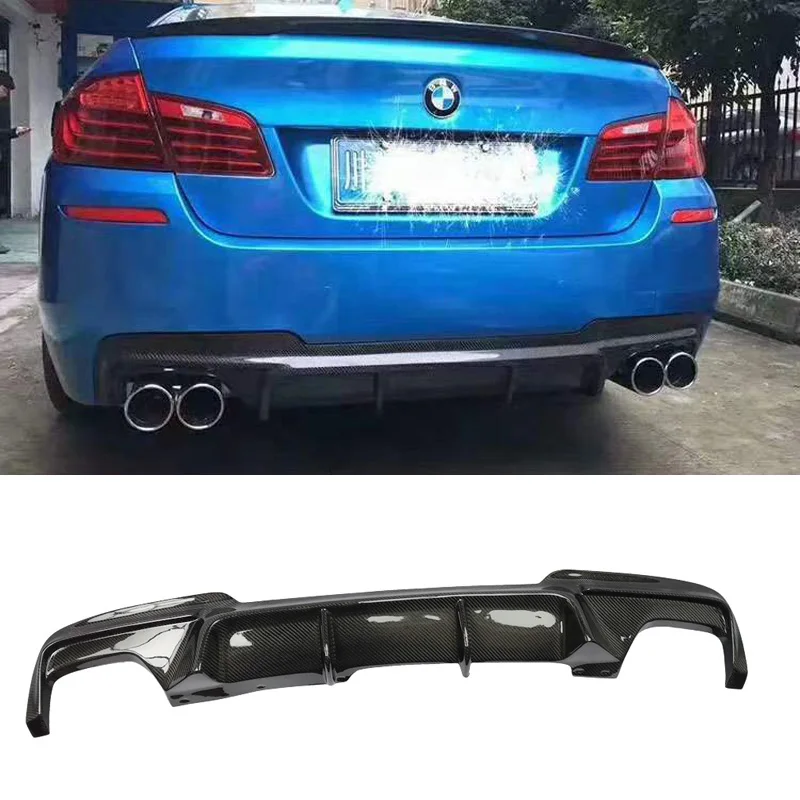 

MP Style F10 F18 M TECH M5 Carbon Fiber Rear Diffuser For BMW 5 Series 2012-2016