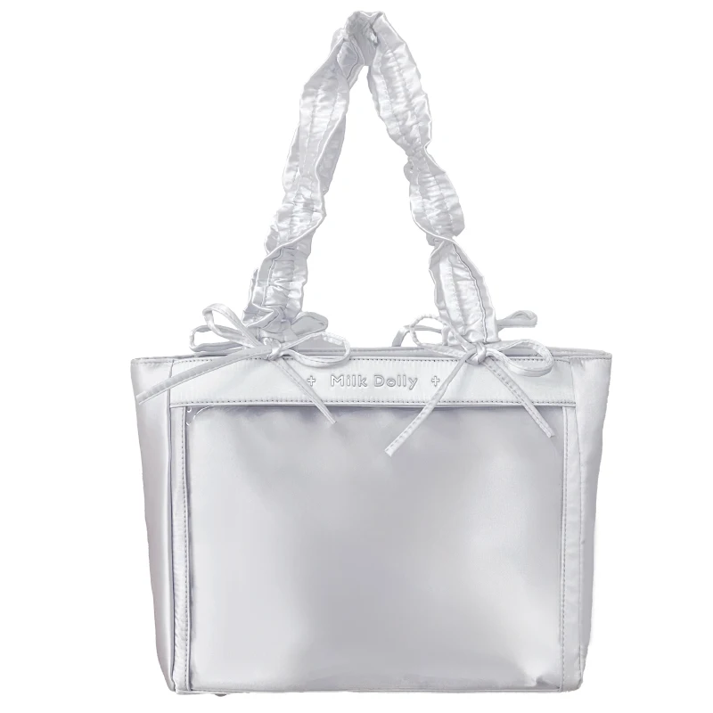 Lolita Original Large-capacity Ribbon Pain Bag Japanese 20cm Comic Show Two-dimensional Bags Sweet Candy Color Student Backpack