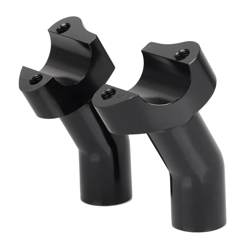 Pullback Guiador Risers para Softail Dyna Sportster Touring, alumínio reto, 3,5 "Alto