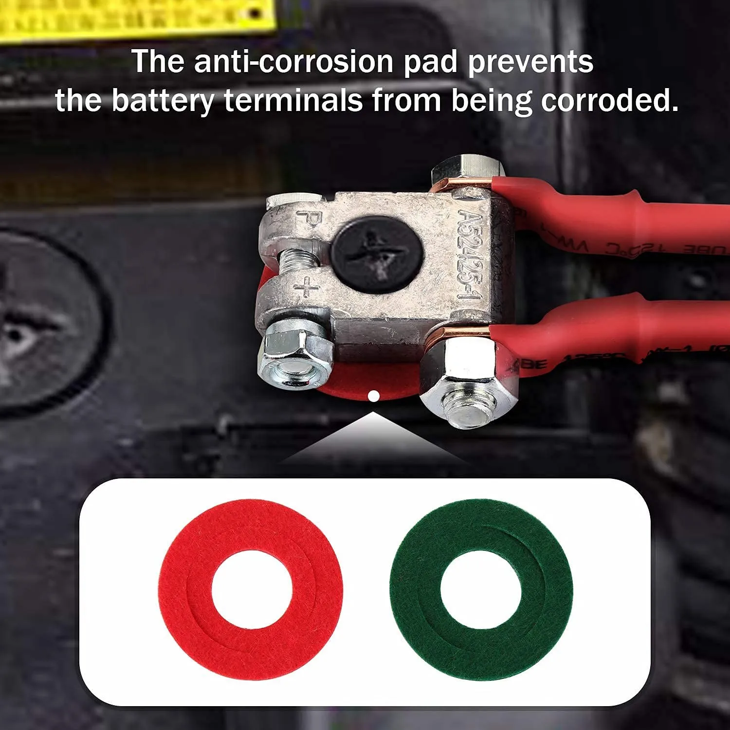 Battery Terminal Top Post Kit Battery Pile Head for Car Trunk RV Ship Truck Camper AllTerrain Vehicle UTV Vehicle