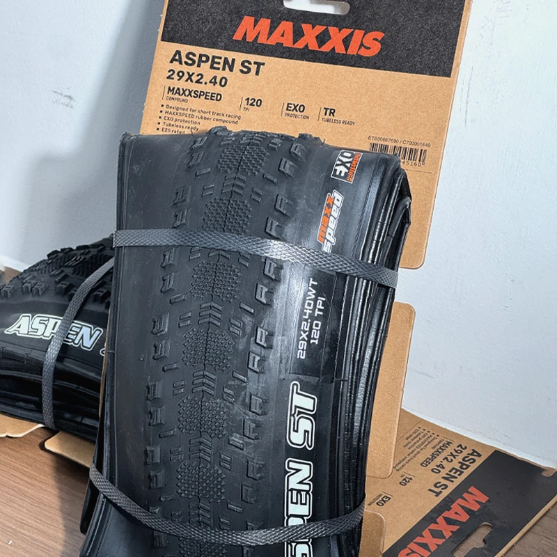 

MAXXIS ASPEN ST XC Mountain Tubeless Tire,29-inch Folding Tyre 170 And 120tpi,29x2.4 29x2.25 Used for XC (Cross Country)