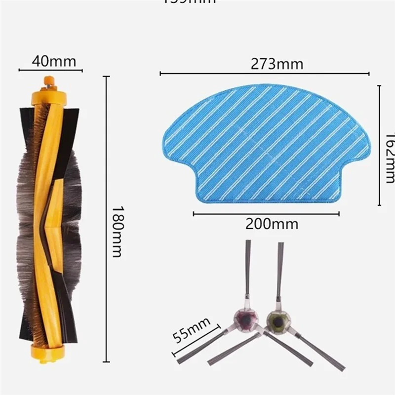PORK-For ECOVACS DD35/56/33 جهاز آلي لتنظيف الأتربة ملحقات المكنسة الكهربائية استبدال الإمدادات