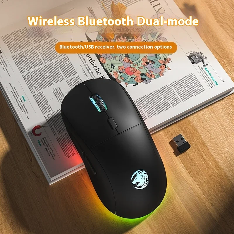 

Wireless Bluetooth Dual-Mode Rechargeable Gaming Mouse