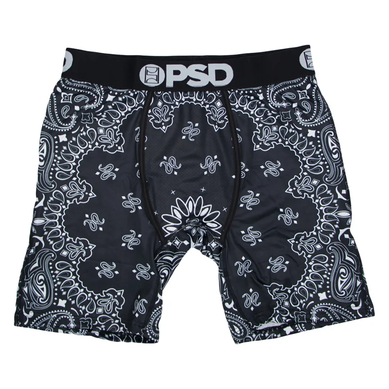 1Pcs Men Underwear Breathable Nylon Men\'s Boxer Briefs Fashion Printed Mens Underpants Man Panties Sexy Men Trunks Boxershorts