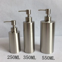 Stainless Steel Hand Wash Dispenser Portable Anti-rust Replacement Refillable Washable Reusable Stylish Home Bathroom Bottle