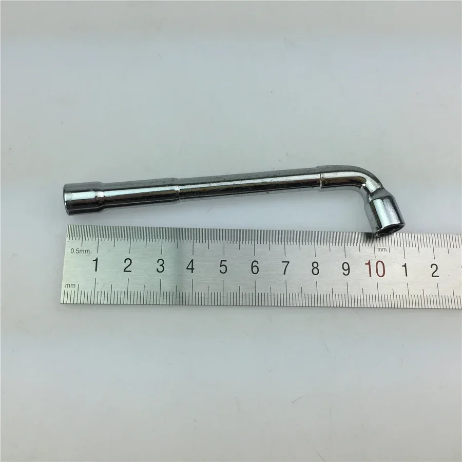 Motorcycle repair tools H7-H19 high-quality perforated chrome steel curved handle hexagonal sleeve