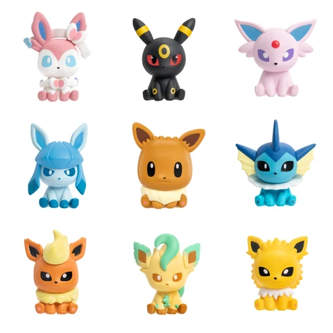 Фигурки Pokemon Eevee, Sylveon, Umbreon от FUNISM