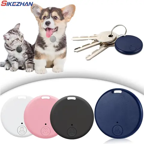 Mini localizzatore GPS wireless Chiave allarme anti-smarrimento Borsa per bambini Portafoglio Finder APP Bluetooth Localizzatore GPS Smart Tag per iPhone Android