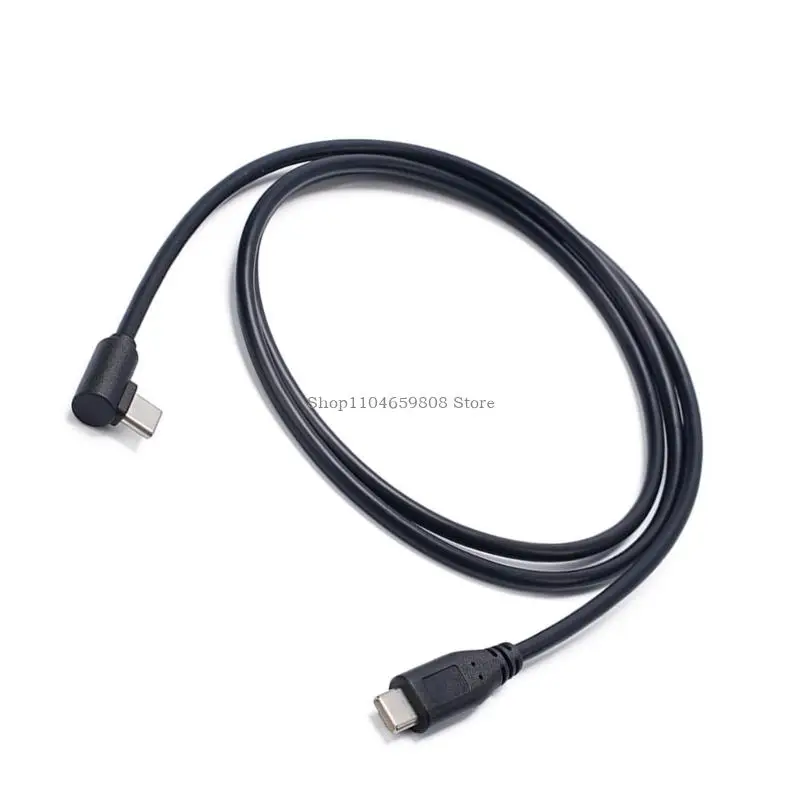 90° Angled USB-C Fast Charge Cable - 3A - close-up view