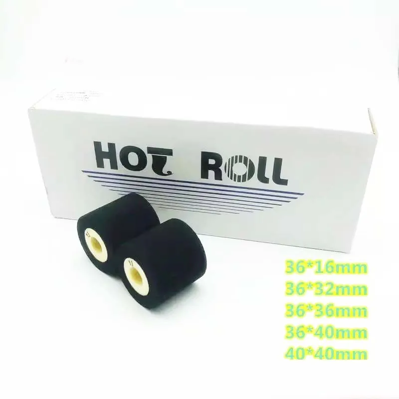 Hot Stamp Coder Ink Roll 36 32 16 35 40 Ink Wheel For MY380F DK1000 DK1100 Coding Sealing Machine Solid Ink Wheel