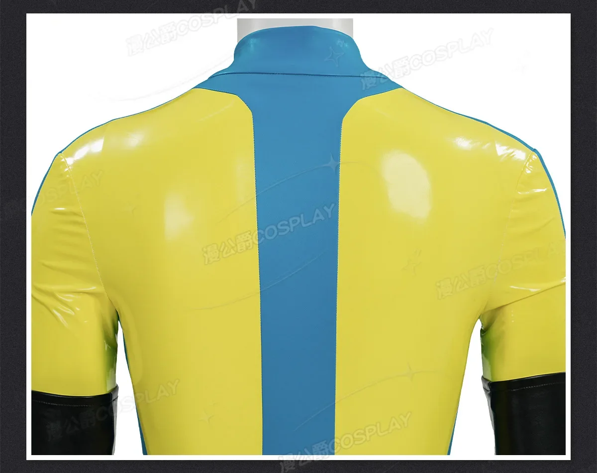 

Game Dispatch Waterboy‌ Herman‌ Cosplay Costume Halloween party men's woman new leather jumpsuit glasses props uniform