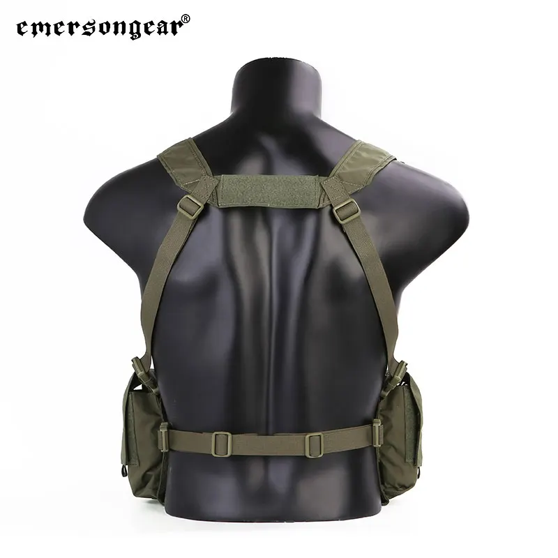 Emersongear For MF Style UW IV Chest Rig Lightweight MOLLE Combat Tactical Vest Plate Carrier Outdoor Protective Airsoft Hunting