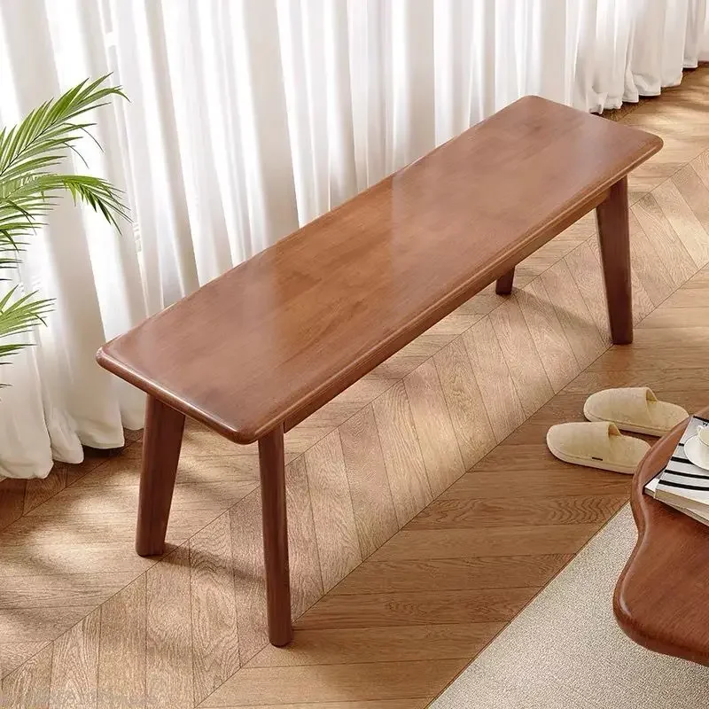 Solid Wood Bench Living Room Bedroom Household Can Change Shoes Multi-functional Furniture