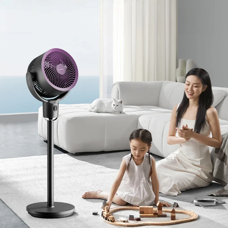 

Вентилятор циркуляции воздуха, электрический вентилятор, новый домашний напольный вентилятор, бесшумный вертикальный турбинный настольный общежитие