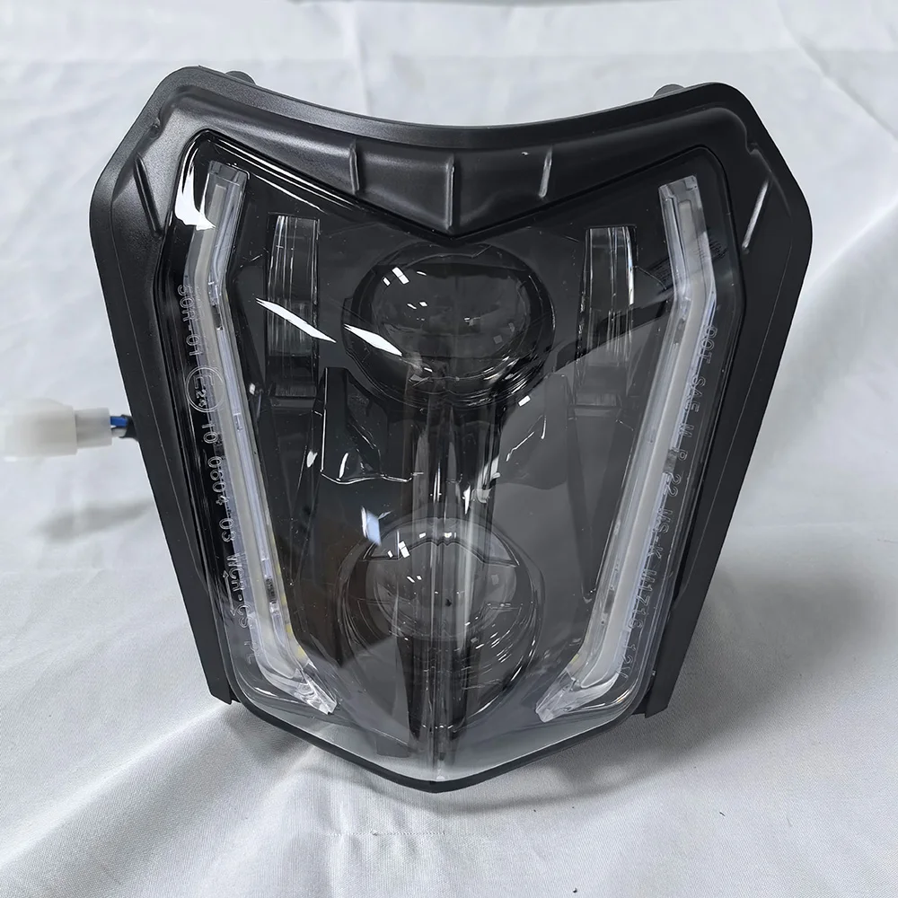 For Husqvarna FE 350 450 501 501S 350S 250 TE 125 300 2015 2016 Dirtbike LED Headlamp W/ DRL Turn Signals Light Assembly DOT/E24