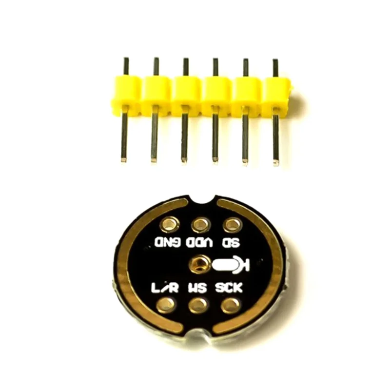 DIGIT-6Pcs INMP441 Omnidirectional Microphone Module MEMS High Precision Low Power I2S Interface Support ESP32 Easy To Use