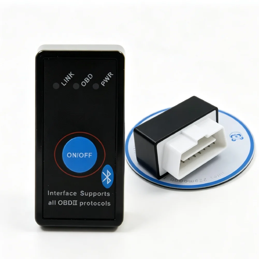 ELM327 Mini Bluetooth-compatible OBD2 Scanner V1.5 Car Code Reader Diagnostic Tool for Toyota for Honda for Ford for Most Cars 1
