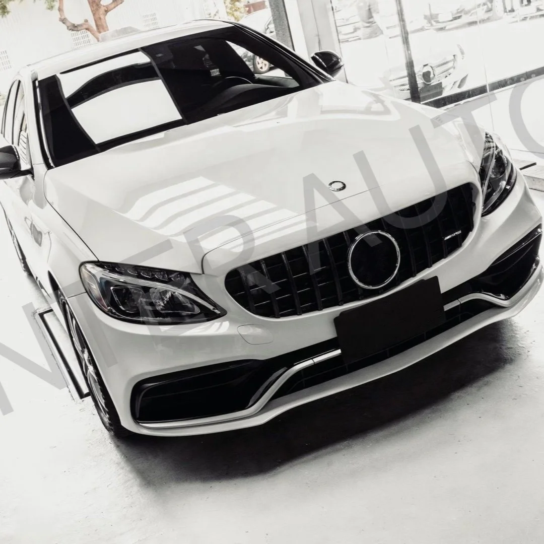 

Wholesale Automobiles Car Bumper Full Bodykit for Mercedes-Benz C-CLASS W205 Upgrade to C63 Style Body Kit