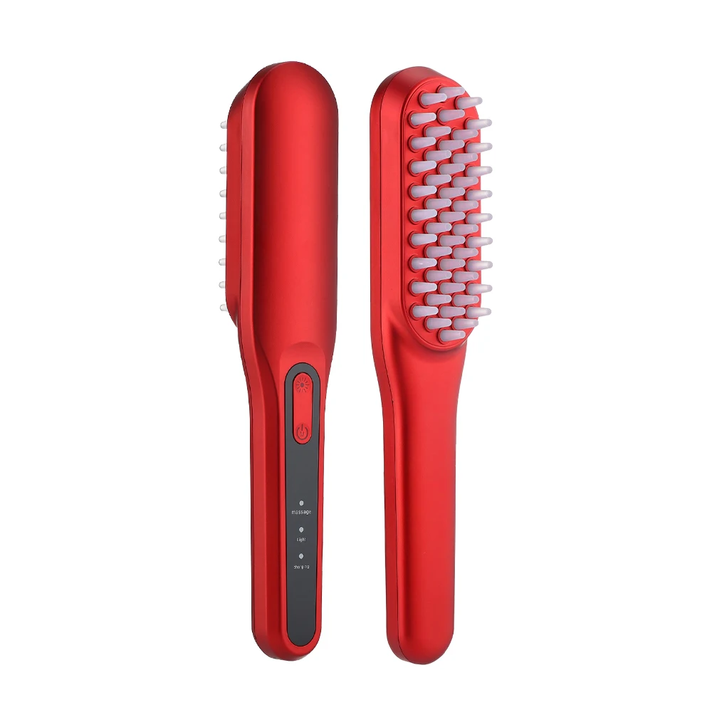 

Negative Ion Hair Growth Comb Anti Hair Loss Therapy Brush Phototherapy Stress Relief Massage Vibration Scalp Massager Hair Care