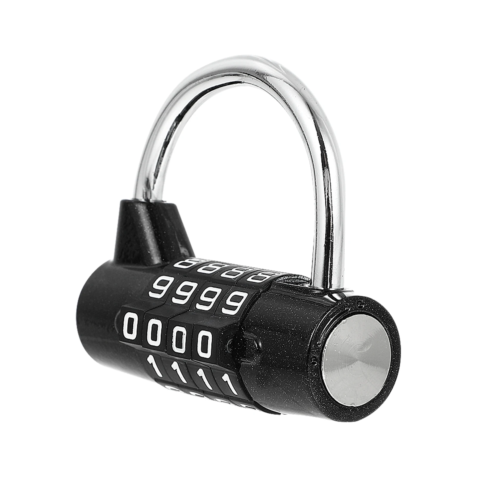 

4pcs 4 Combination Lock Zinc Alloy Security Padlock Lightweight Easy Install for Lockers Cabinets Office School