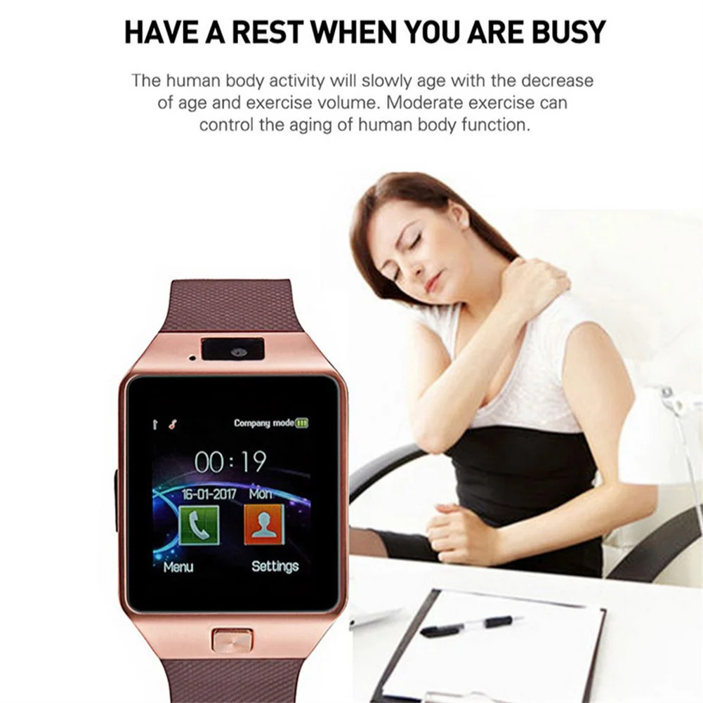 DZ09 Fitness Tracker Smart Watch Sleep Monitor 1.56\