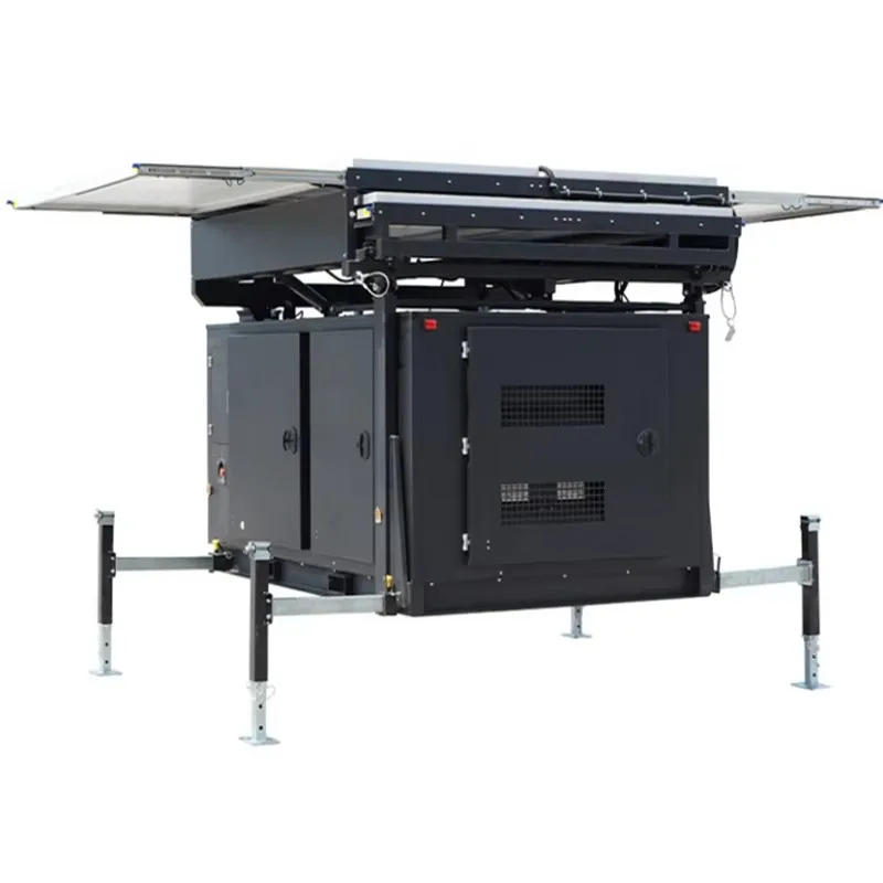 Outdoor Solar Power Generator 10KW 20KW 30KW Electric Station for House Custom