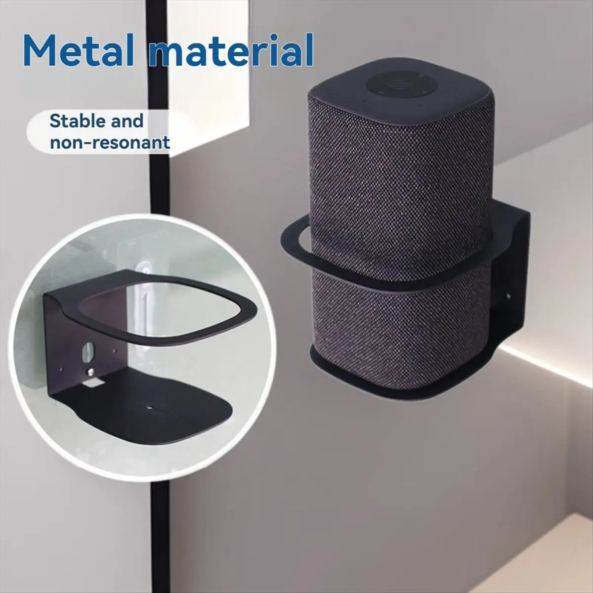 ☶❈＊♥AC1320-Metal Bracket Anti-Fall for Smart Speaker Pro for Xiaoai Speaker Pro Wall Mount Easy Installation
