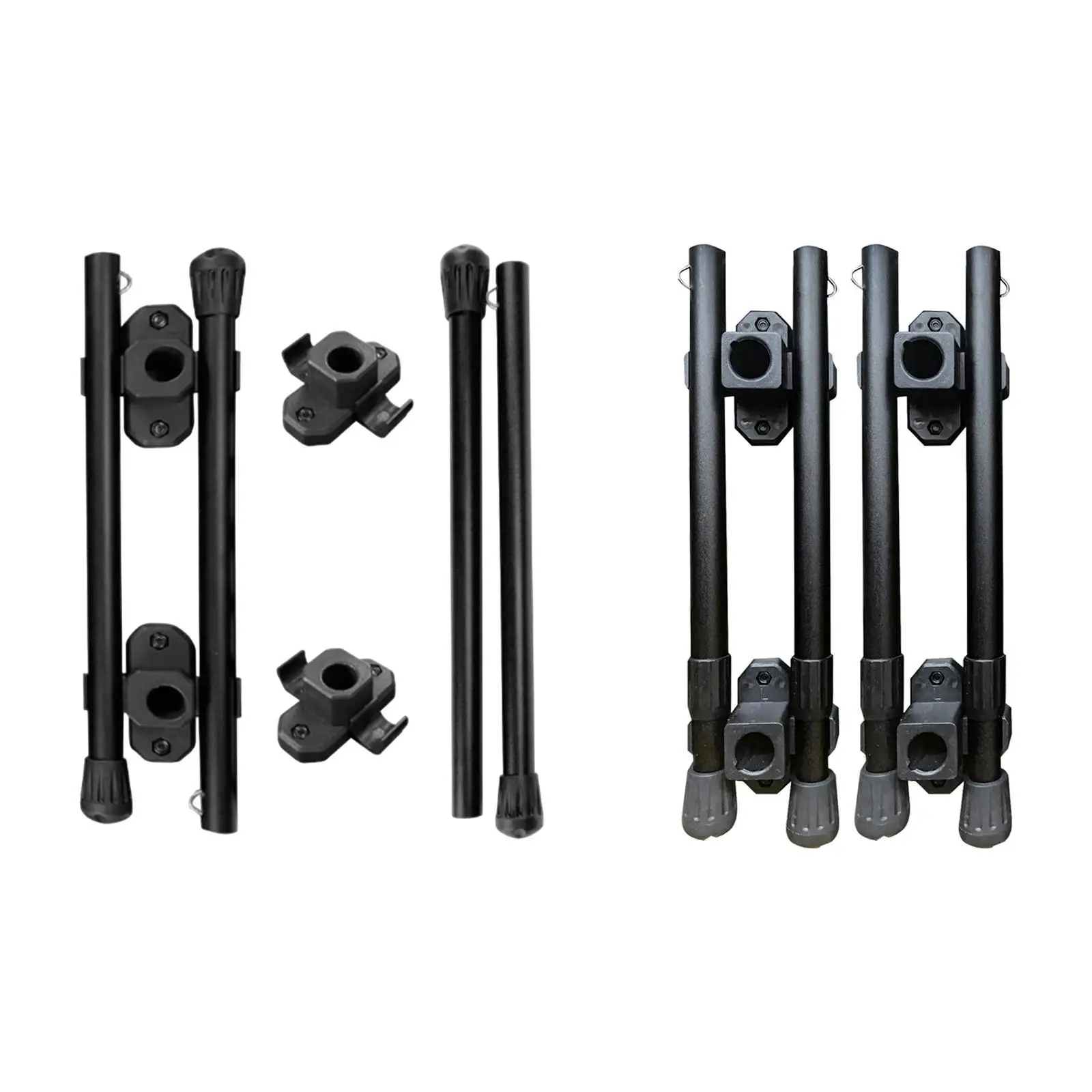 4 Pieces Camping Table Brackets DIY Supplies Accessories Foldable Table Legs for Outdoor Activities Picnic Longboard Camping BBQ