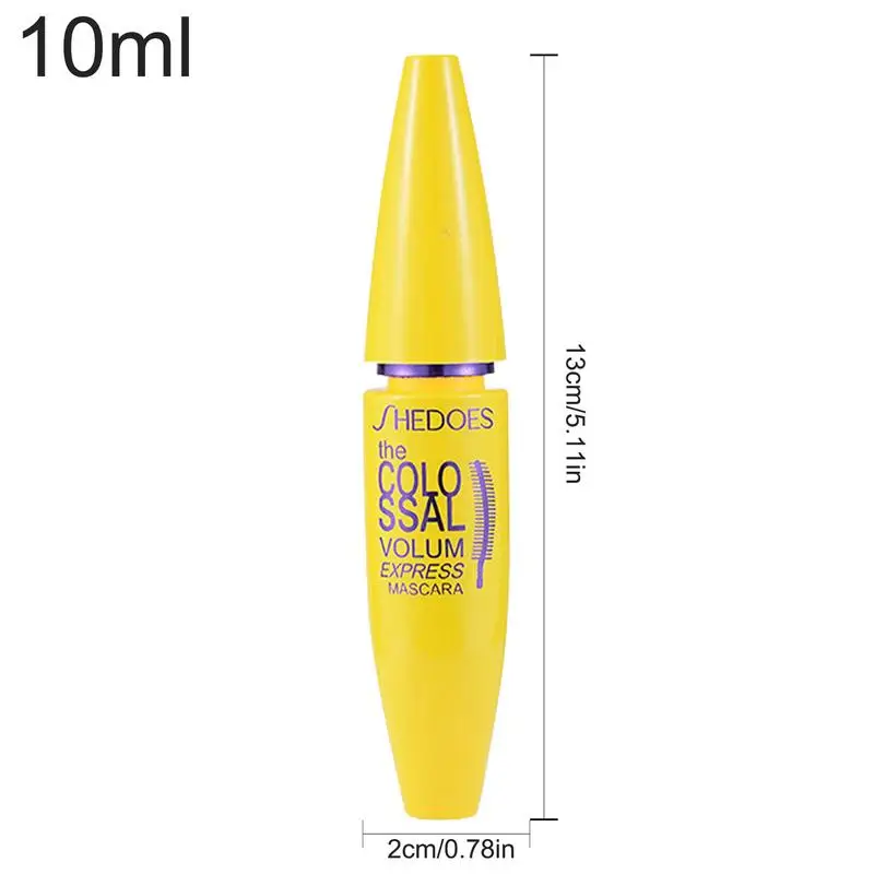 Mascara Lengthens Eyelashes Extra Volume Waterproof Natural Look Lashes Female Professional Cosmetics Makeup For Beginners