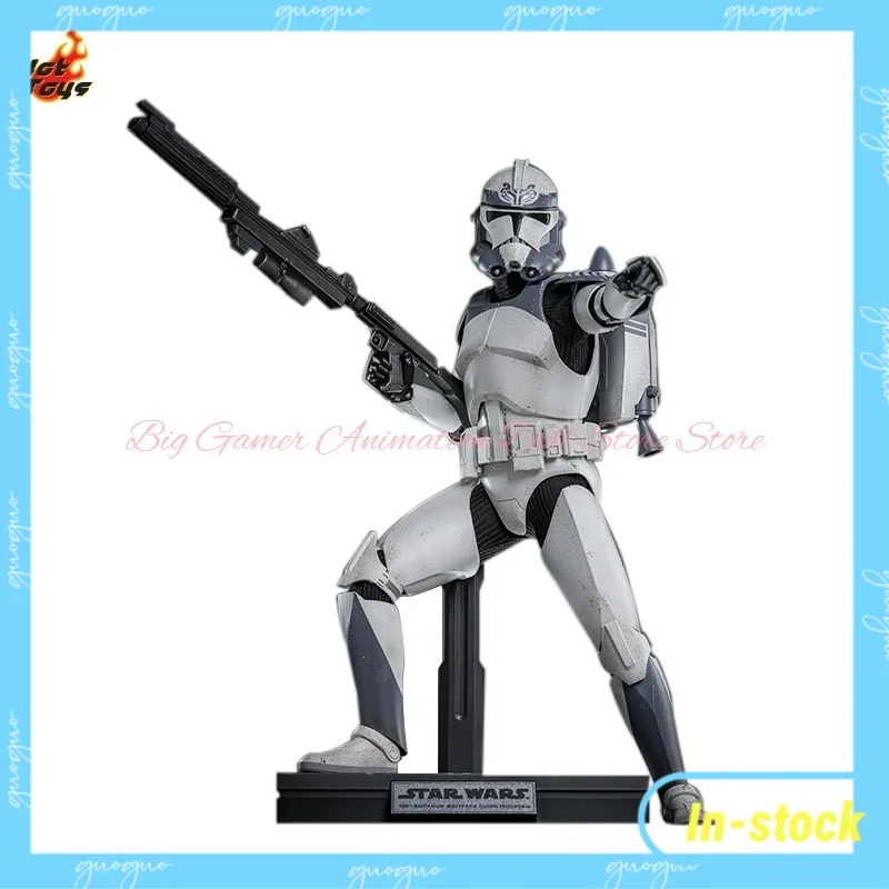

【In-stock】Original Hot Toys TMS142/TMS143 Star Wars 104th Battalion Wolfpack Clone Trooper 1/6 Figure Collectible Gift