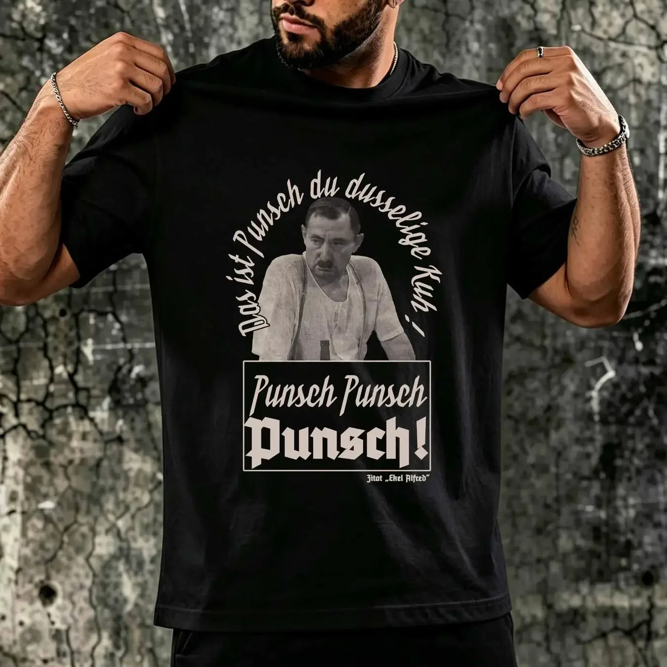 washed T Shirt Punch Disgusting Alfred cult saying quote humor fun a heart and soul vintage Washed Soft designer clothes
