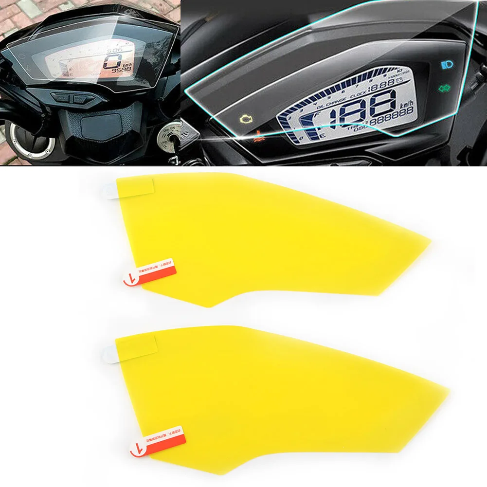 2PCS For Yamaha FORCE155 Linhai 175 Speedometer Protective Film Display Screen Protector Motorcycle Accessories