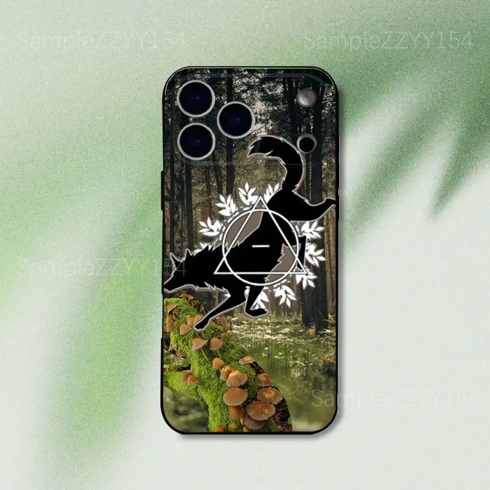 حافظة هاتف برمز ثيري إبداعي لهاتف آيفون 17,16,15,14,13,12,Pro,Max,Plus,E,SE4,Air,Mini Black Soft Funda