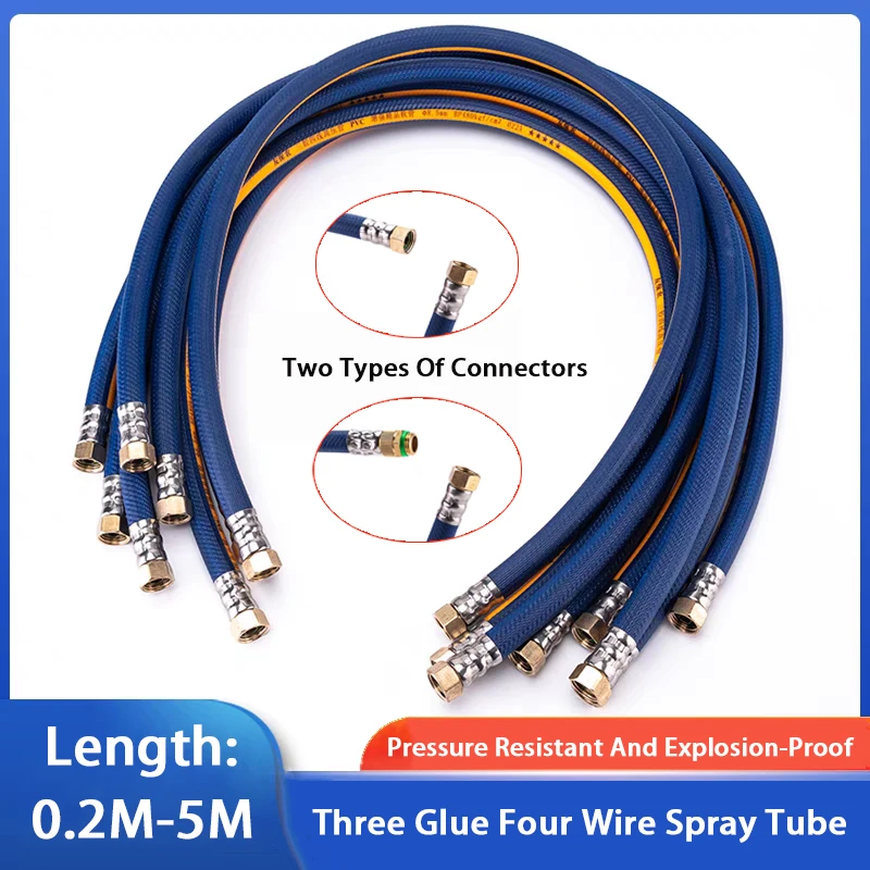 

Дозирующая трубка высокого давления, три клея, четырехпроводной распылитель, соединительная трубка, взрывозащищенная трубка с трубкой из ПВХ