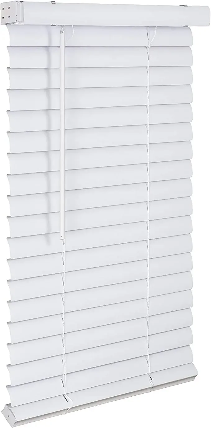 

2 Inch Vinyl Plus Blind 82" Wide x 60" Long, White (RTX8260WH), Horizontal Window Blinds, Door Blinds, Indoor Window Blinds