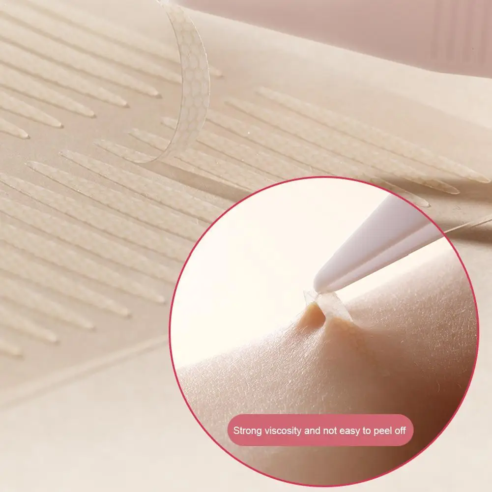 Adesivi per nastro per doppia palpebra oliva Adesivi per nastro per palpebra naturale invisibile impermeabile Strumento di bellezza per trucco occhi più grandi a lunga durata