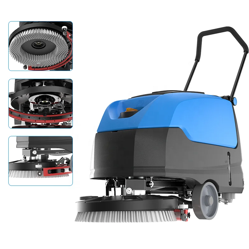 

Industrial Cordless Floor Scrubber Machine Battery Powered Household Floor Cleaning Tools and Accessories