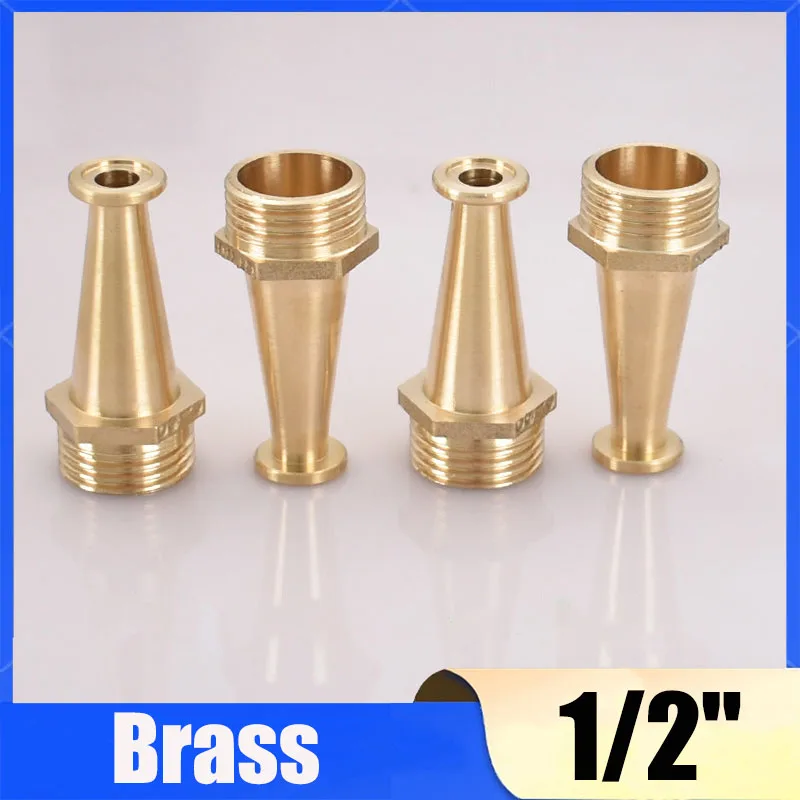 1~100Pcs Brass Fire Reel Nozzle 1/2