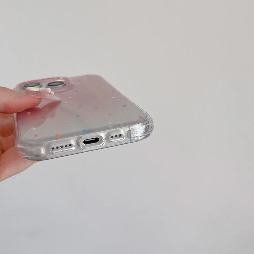 Чехол для телефона с градиентом цвета для Iphone 16 15 14 13 Pro Max 16 Pro, чехол для телефона с рисунком капель дождя Aurora 15 Pro max, креативный чехол