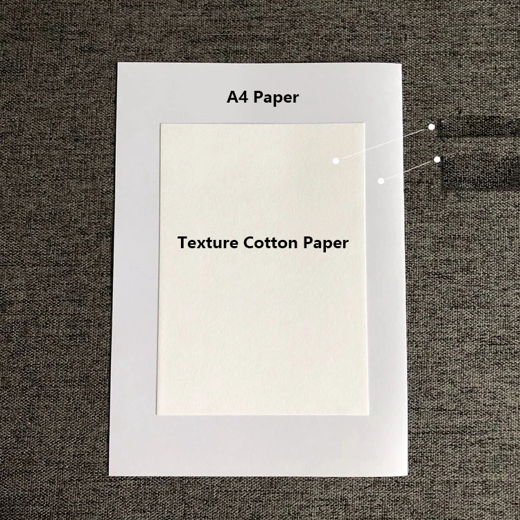 Custom Texture Cotton Paper Card Wedding Invitation Save The Date Bridal Shower Menu Personalized Thank You Small Business Gift view 3
